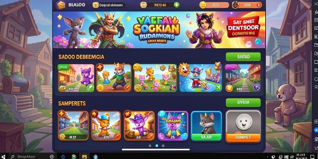 Tampilan antarmuka aplikasi BIGWIN88 yang menarik.