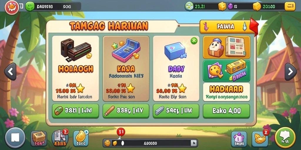Screenshot menunjukkan antarmuka menarik CUANWIN.