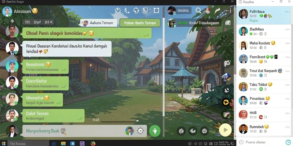Tampilan antarmuka yang menarik dan user-friendly.
