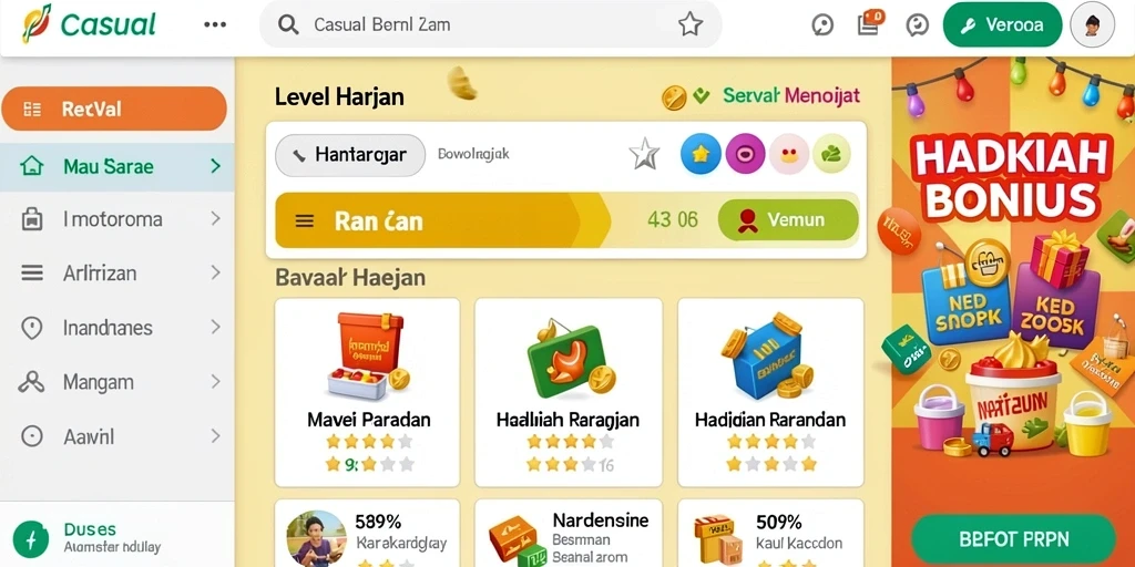 Tampilan antarmuka pengguna yang ramah dan mudah dipahami.