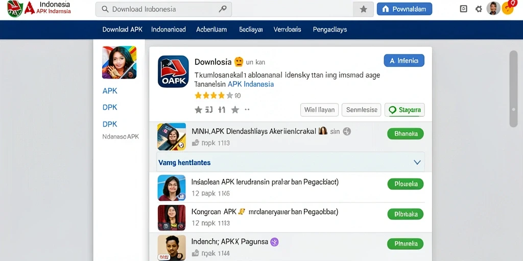 Tampilan antarmuka aplikasi yang sederhana dan menarik.