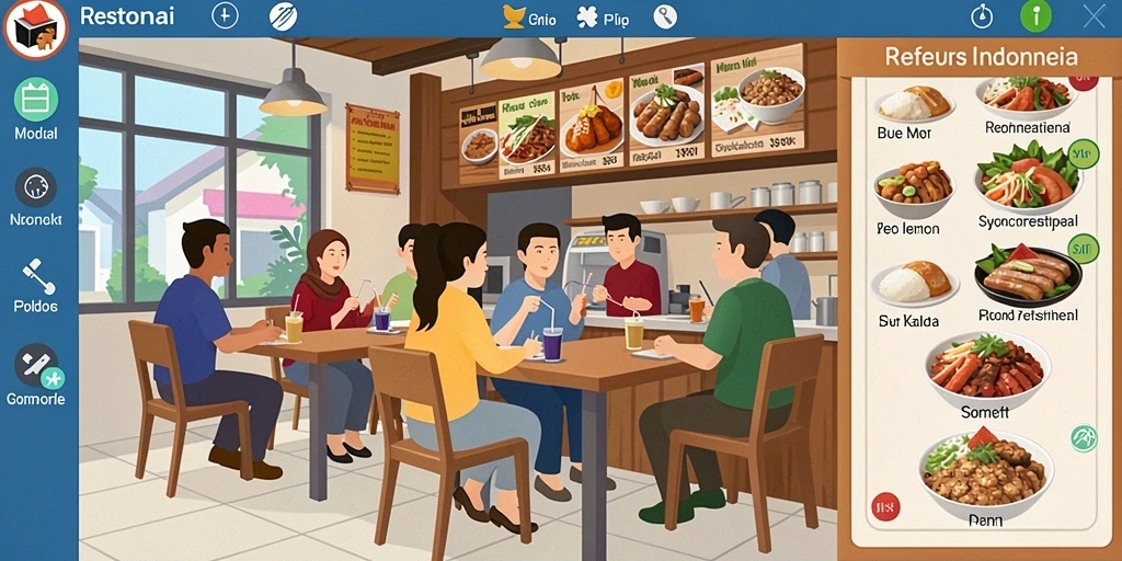 Pertarungan seru di arena yang megah.