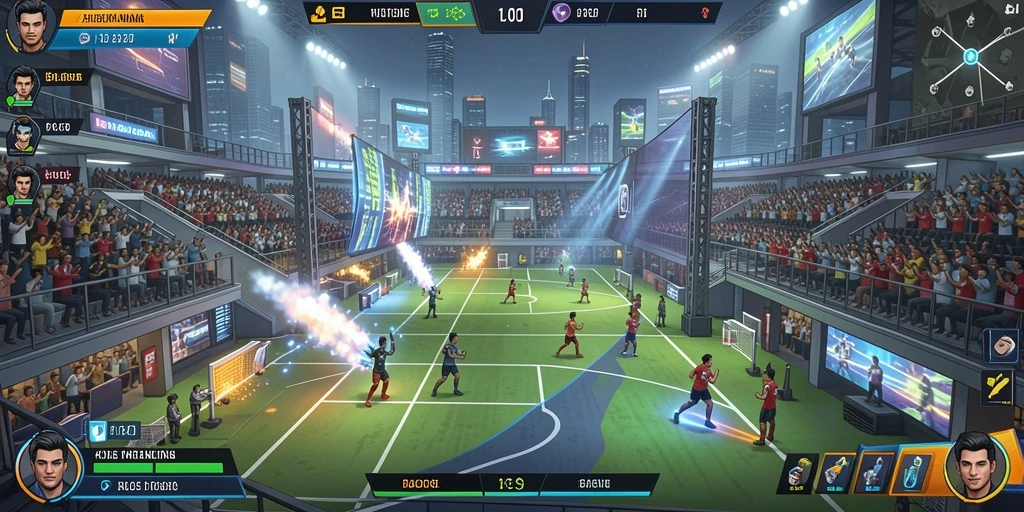 Screenshot menampilkan karakter utama dalam petualangan.