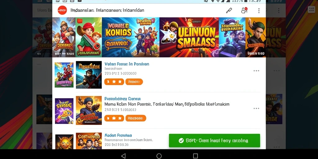 Tampilan antarmuka yang ramah pengguna.