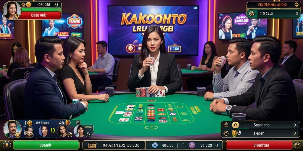 Tampilan antarmuka LUCKYTOPIA yang intuitif dan mudah dipahami.