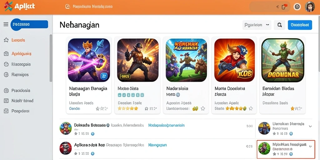 Tampilan utama aplikasi LUNATOGEL yang menawan.
