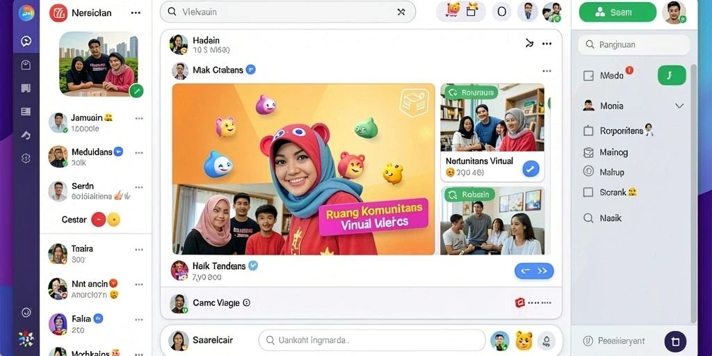 Tampilan antarmuka yang menarik dan user-friendly.