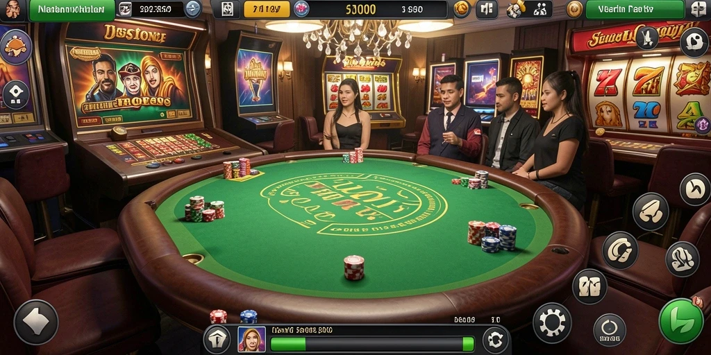 Tampilan awal game yang menawan dan menarik.