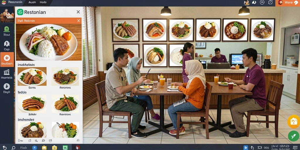 Tampilan antarmuka yang ramah pengguna dan intuitif.
