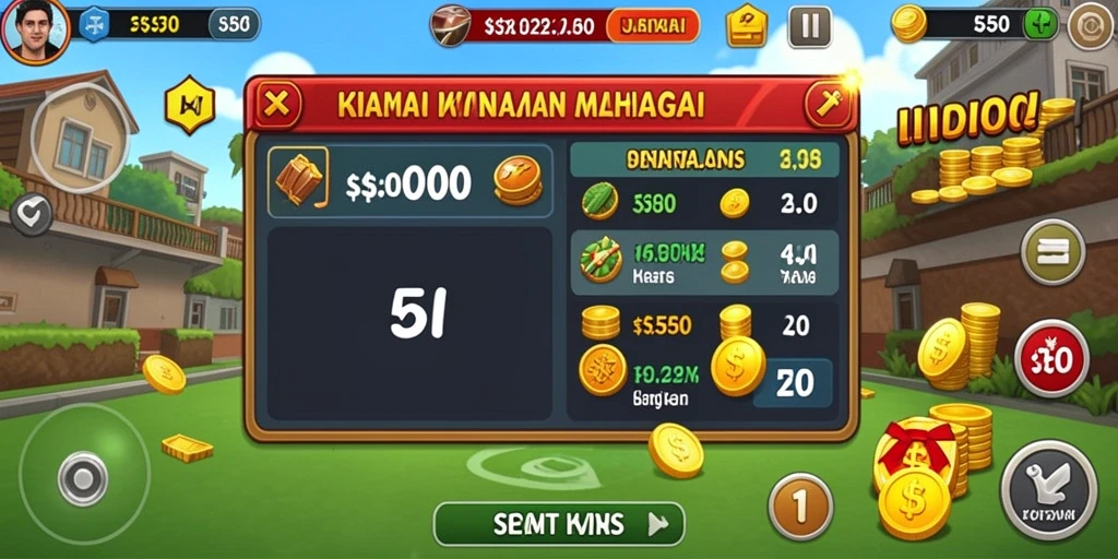 Gambar permainan slot dengan tema petualangan.