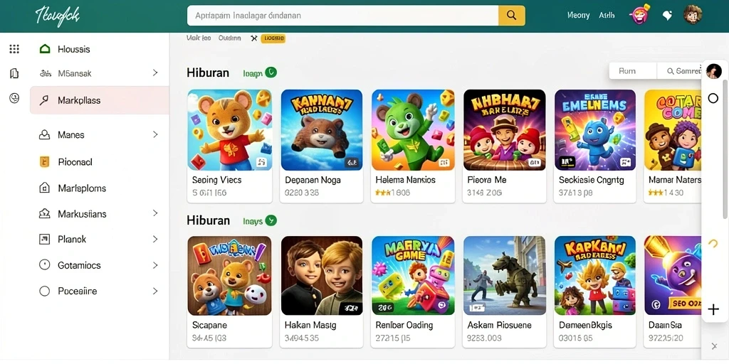 Tampilan awal yang mengesankan dan intuitif.