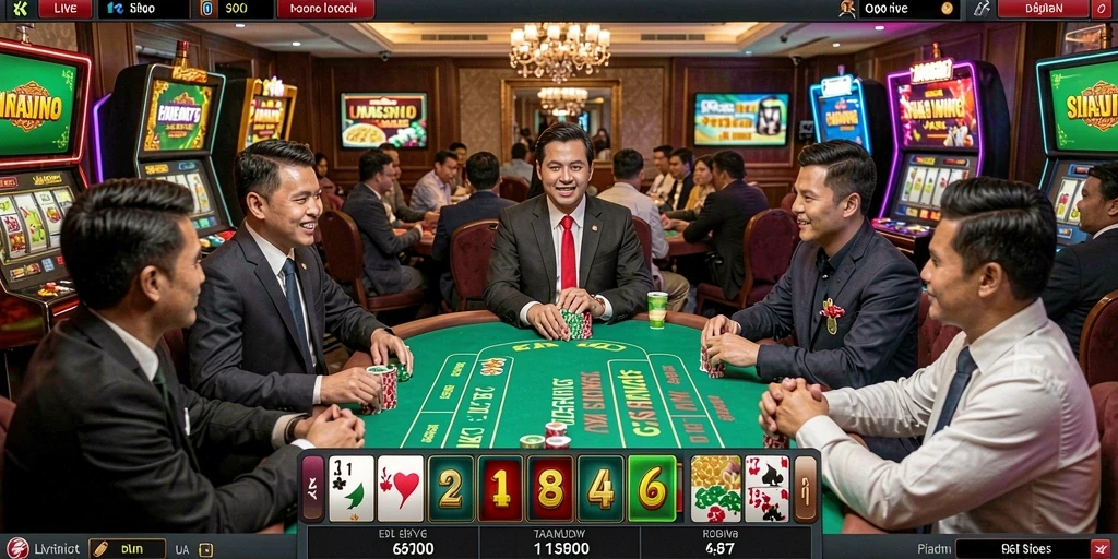 Tangkapan layar menampilkan aksi pertarungan yang mendebarkan.