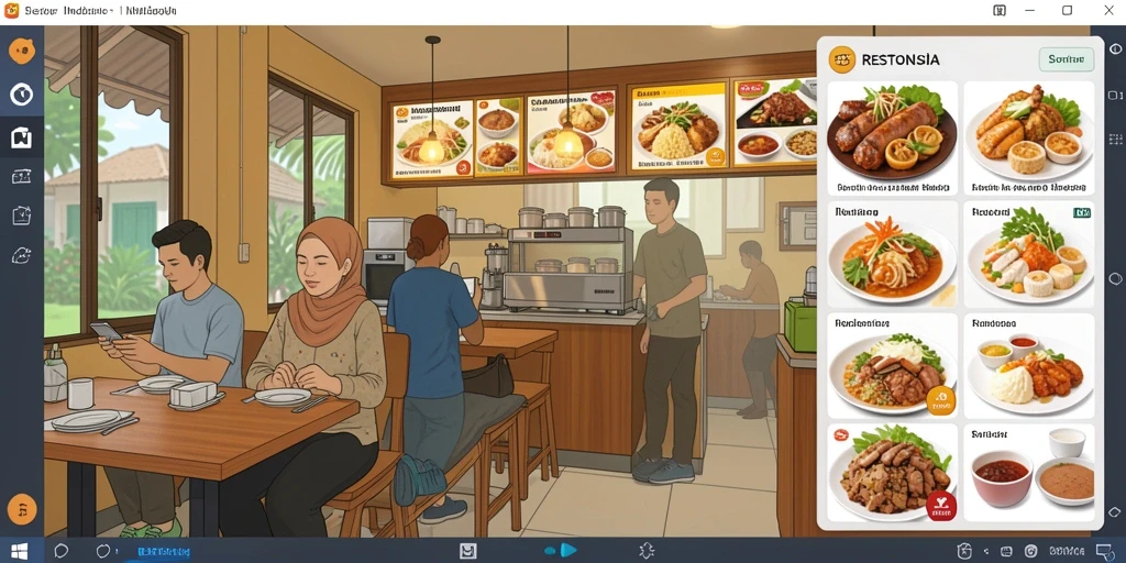 Tampilan antarmuka yang user-friendly.