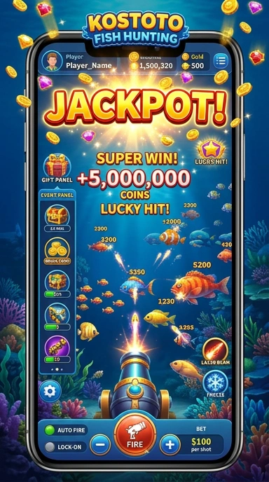 Galeri pratinjau visual kostoto build APK resmi terbaru